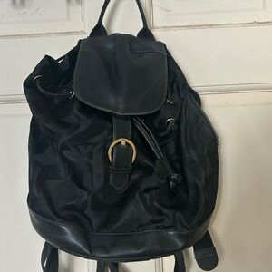 Ferragamo backpack. Black